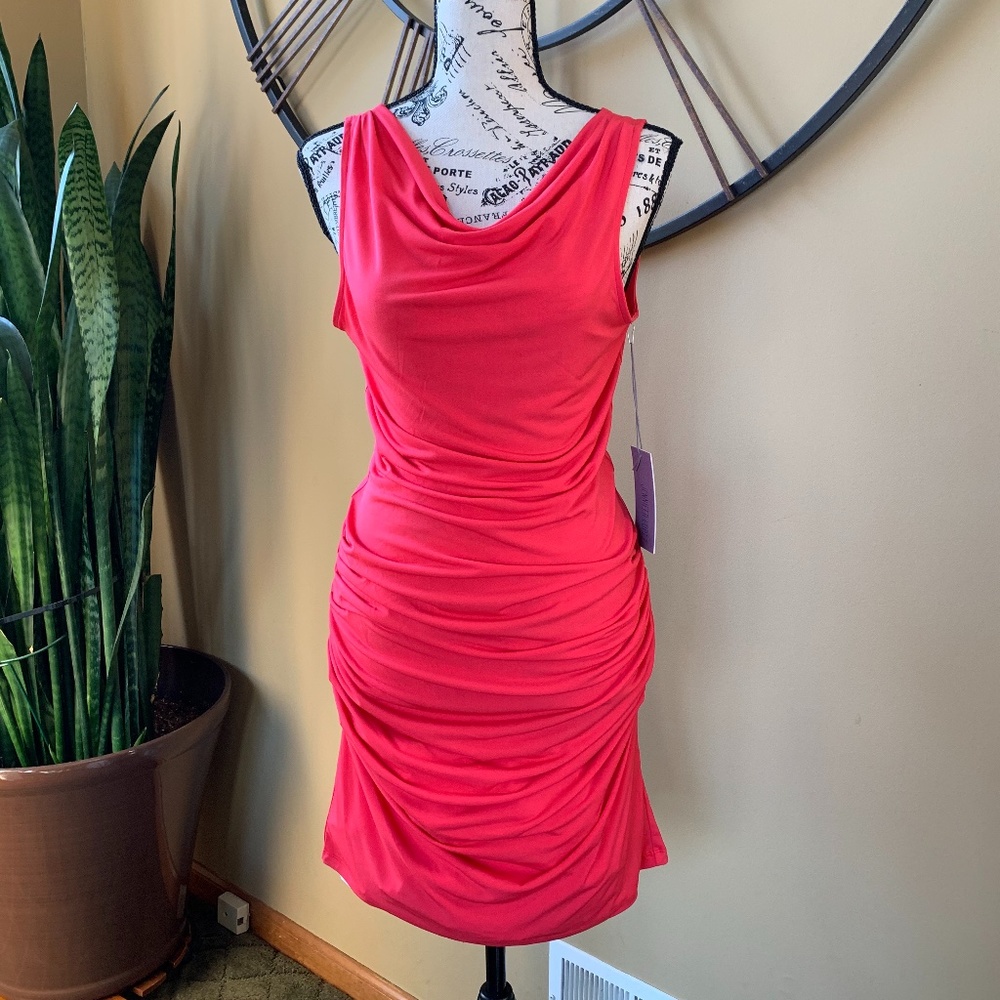 Jennifer Lopez Ruched Dress